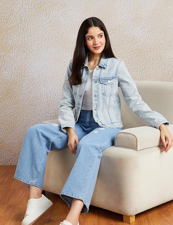 Women's Baggy Wide Leg Jeans (High Rise | Full Length) (Available in Plus Sizes) - Image 3